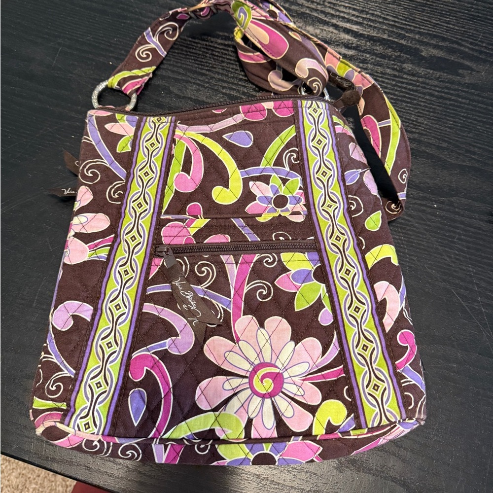 NWOT Vera Bradley Hipster Crossbody - Purple Punch - RETIRED